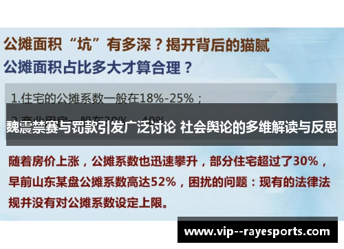 魏震禁赛与罚款引发广泛讨论 社会舆论的多维解读与反思 魏震禁赛与罚款引发广泛讨论 社会舆论的多维解读与反思